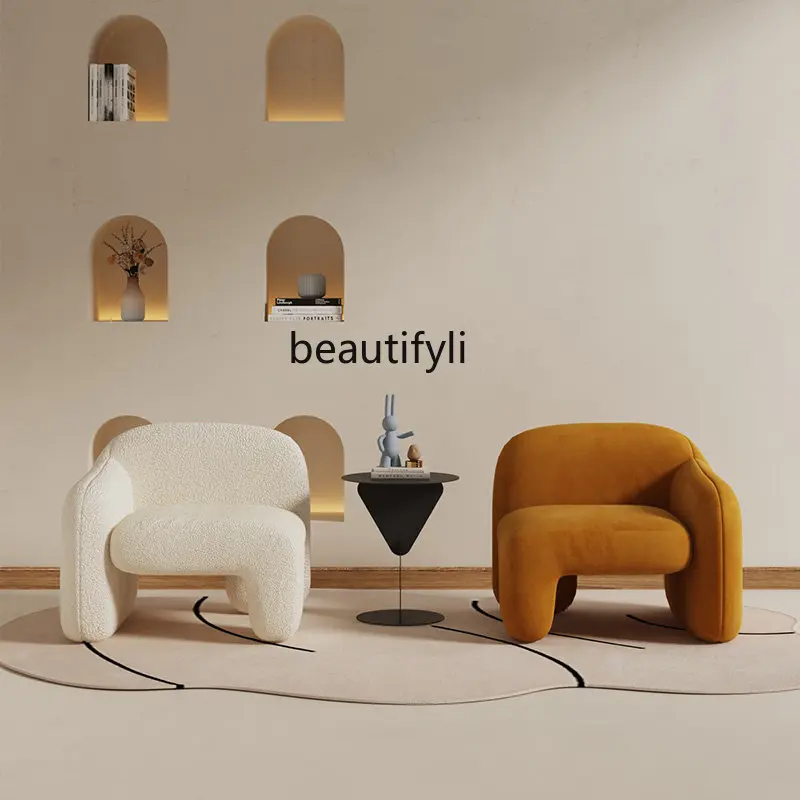 Single-Seat Sofa Chair Combination Lobby Design Sense Rest Area Reception Cream Style Leisure Chair living room furniture
Single-Seat Sofa Chair Combination Lobby Design Sense Rest Area Reception Cream Style Leisure Chair living room furniture