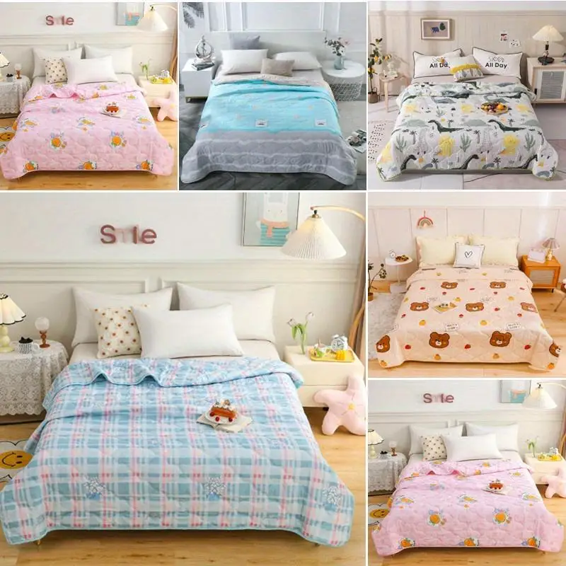 1PCS Smooth Silky Air Condition Comforter Lightweight Cold Quilt for Summer and Hot Sleeper Super Cooling Blankets
1PCS Smooth Silky Air Condition Comforter Lightweight Cold Quilt for Summer and Hot Sleeper Super Cooling Blankets