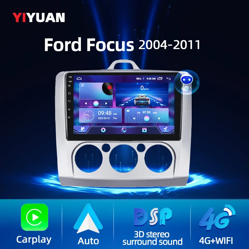 9" 8Core 2 Din 4G/5G-WiFi Car Radio for Ford Focus FM/AM/RDS 2004-2011 Multimedia Player Android 11 GPS Navigation Head Unit
9" 8Core 2 Din 4G/5G-WiFi Car Radio for Ford Focus FM/AM/RDS 2004-2011 Multimedia Player Android 11 GPS Navigation Head Unit