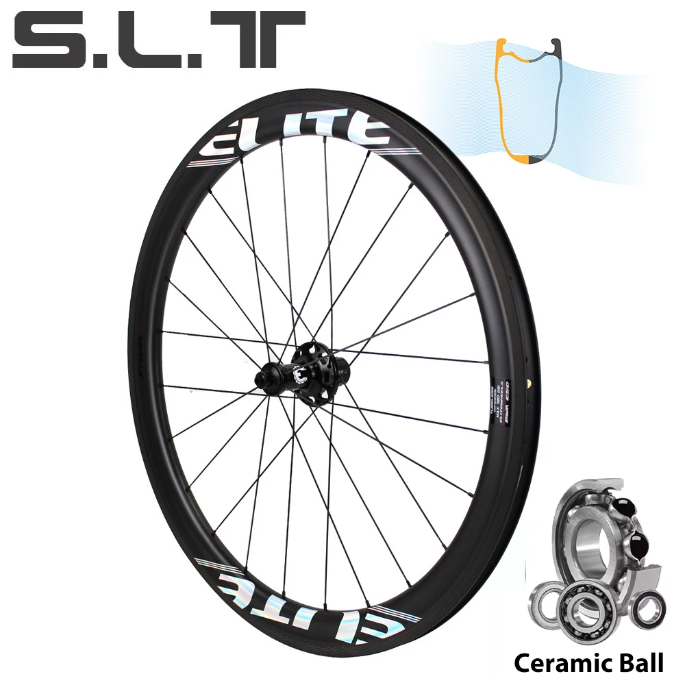 ELITEWHEELS 700c Road Bicycle Carbon Wheelset 40 50mm Depth 28mm Width Rims SLT Ceramic Bearing Hub Carbon Wheels Cycling Wheels
ELITEWHEELS 700c Road Bicycle Carbon Wheelset 40 50mm Depth 28mm Width Rims SLT Ceramic Bearing Hub Carbon Wheels Cycling Wheels