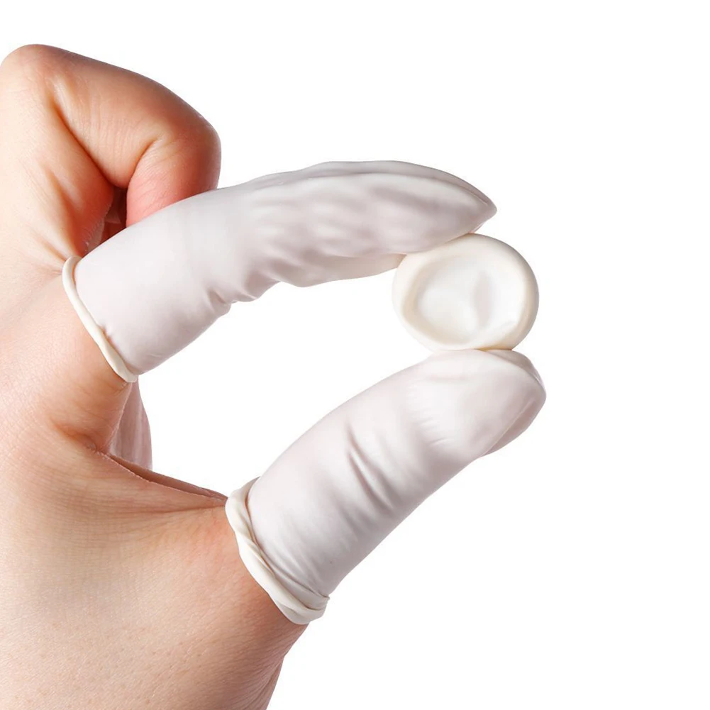 Rubber Gloves Finger Cots Electronic Fingertip Home Furnishing Jewelry Cleaning Nail Art Protection Gloves 100 Pcs
Rubber Gloves Finger Cots Electronic Fingertip Home Furnishing Jewelry Cleaning Nail Art Protection Gloves 100 Pcs
