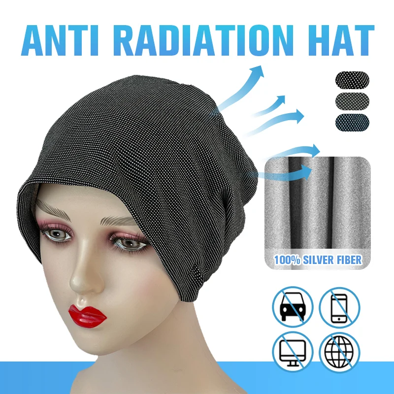 Full Silver Fiber Anti Radiation Hat Wifi 5G Computer Room Anti-electromagnetic Radiation Hat Far Infrared Magnetic Anion Hat
Full Silver Fiber Anti Radiation Hat Wifi 5G Computer Room Anti-electromagnetic Radiation Hat Far Infrared Magnetic Anion Hat