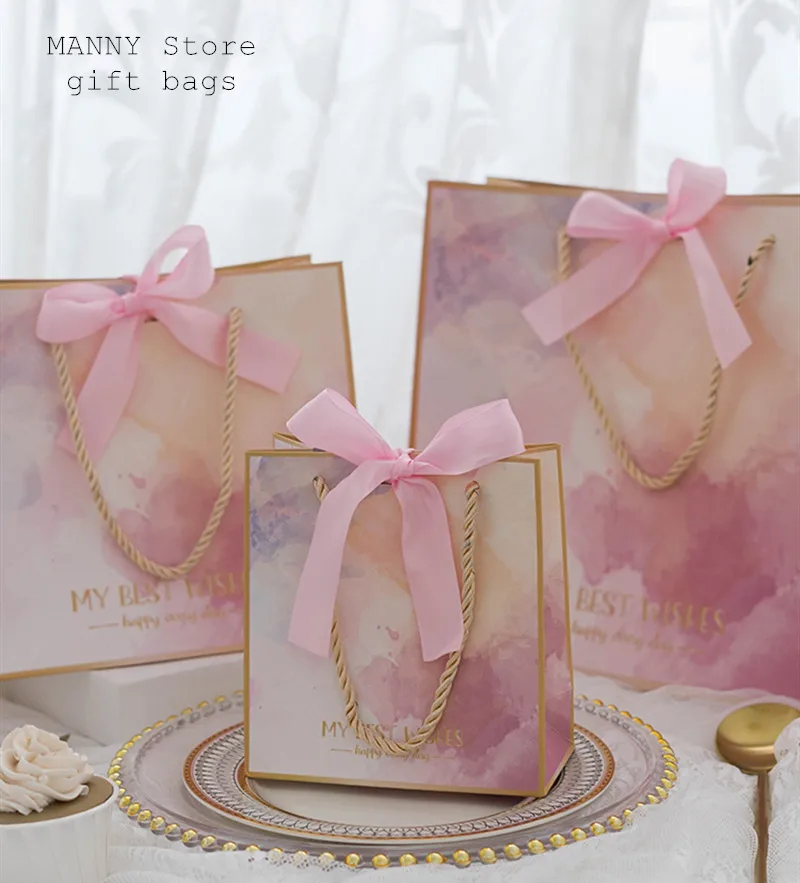 5/10 Marble Gift Bag Box Pink Paper Bag holiday Party Wedding Favors Packaging Baby Shower for guests for small usinesses carton
5/10 Marble Gift Bag Box Pink Paper Bag holiday Party Wedding Favors Packaging Baby Shower for guests for small usinesses carton