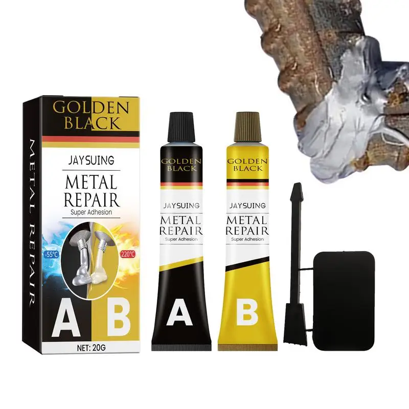 Metal Glue Heat Resistant AB Casting Repair Glue All Purpose Repair Glue Metal Repair Agent High Strength Strong Casting Glue
Metal Glue Heat Resistant AB Casting Repair Glue All Purpose Repair Glue Metal Repair Agent High Strength Strong Casting Glue