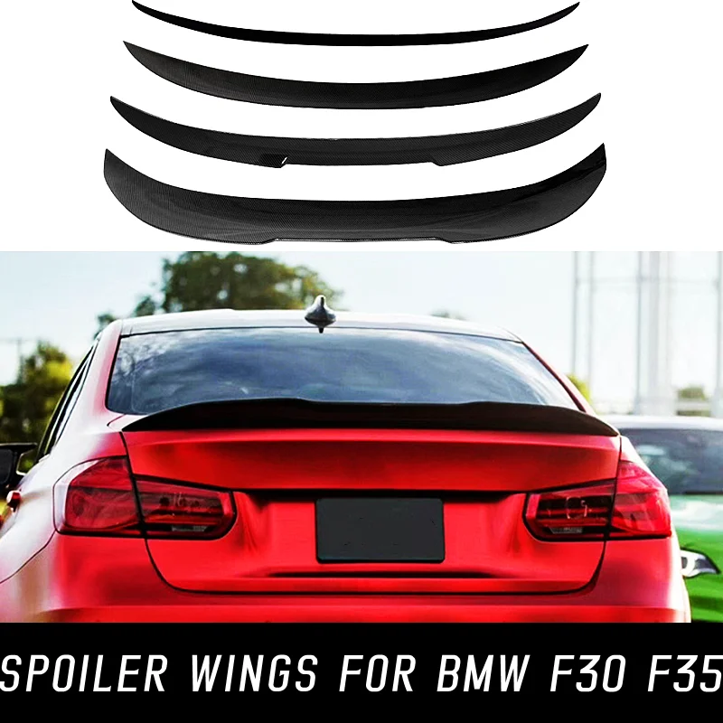 

For 2013-2019 BMW 3 Series F30 F31 F35 320i 325i 330i M4 MP PSM Style ABS Rear Trunk Lid Car Spoiler Wings Tuning Accessories