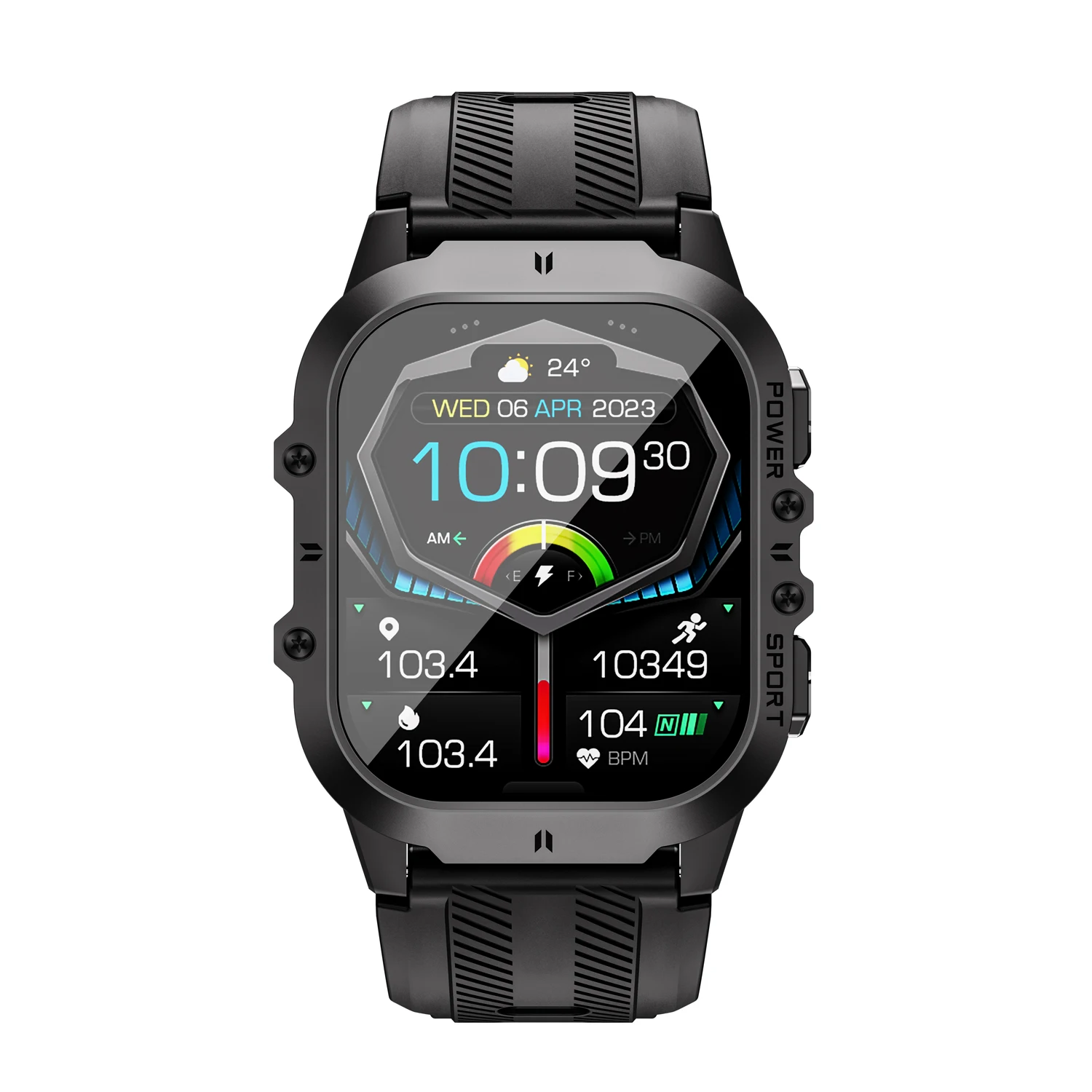 

New Arrival Smartwatch 128M Memory Bluetooth 52 196 AMOLED Screen Heart Rate Blood Oxygen Monitoring Waterproof 100 Sports M