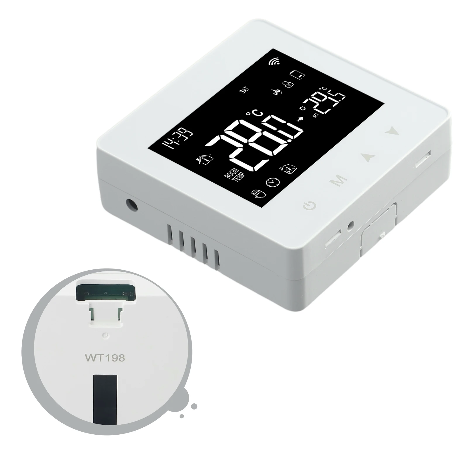 Remote Control Smart Thermostat For Gas Boiler For Tuya WiFi Temperature Controller Weekly Programmable High Quality
Remote Control Smart Thermostat For Gas Boiler For Tuya WiFi Temperature Controller Weekly Programmable High Quality
