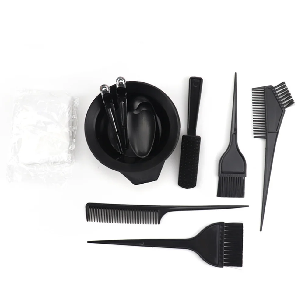 11pcs Hair Dyeing Tool Hair Dye Color Brush Applicator Bowl Section Clips Hair Salon Combs Cloak Hairdressing for Barber Salon
11pcs Hair Dyeing Tool Hair Dye Color Brush Applicator Bowl Section Clips Hair Salon Combs Cloak Hairdressing for Barber Salon