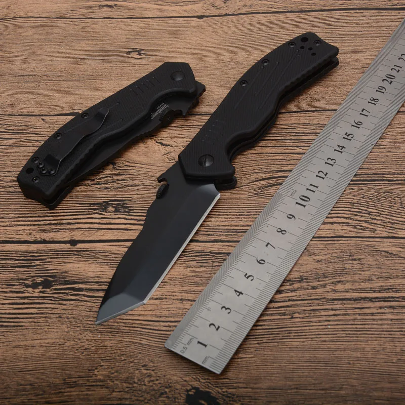 

Карманный Походный складной нож kerшоу 6044, лезвие 8cr13, рукоятка G10, военные охотничьи ножи, для самообороны, для выживания, тактический инструмент для повседневного использования