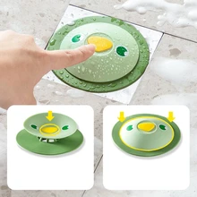 New Design Silicone Floor Drain Bathroom Anti-clogging Sink Filter Floor Drain Kitchen Press Type Deodorant Closed Floor Drain
New Design Silicone Floor Drain Bathroom Anti-clogging Sink Filter Floor Drain Kitchen Press Type Deodorant Closed Floor Drain