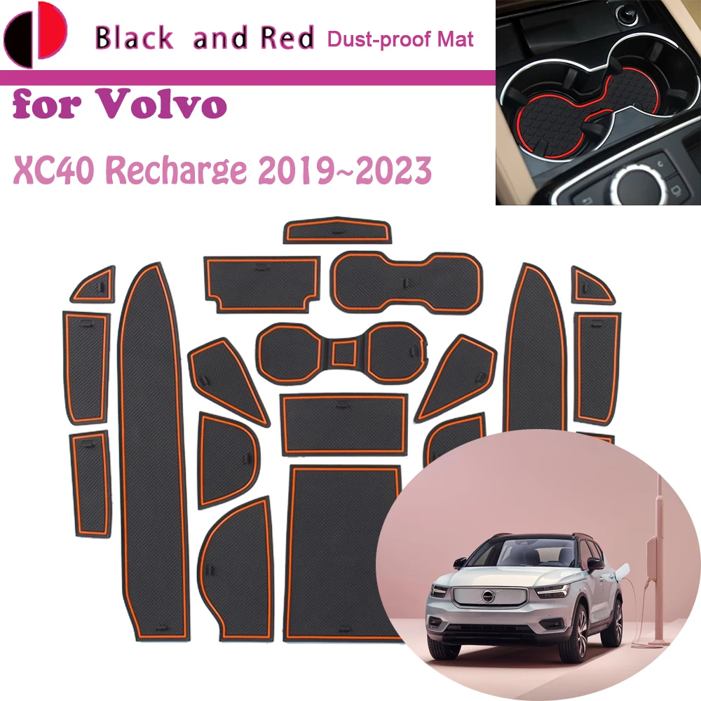 Rubber Door Groove Mat For Volvo XC40 Recharge 2019~2023 2020 2021 2022 Gate Storage Slot Coaster Dust-proof Car Sticke Pad Auto
Rubber Door Groove Mat For Volvo XC40 Recharge 2019~2023 2020 2021 2022 Gate Storage Slot Coaster Dust-proof Car Sticke Pad Auto
