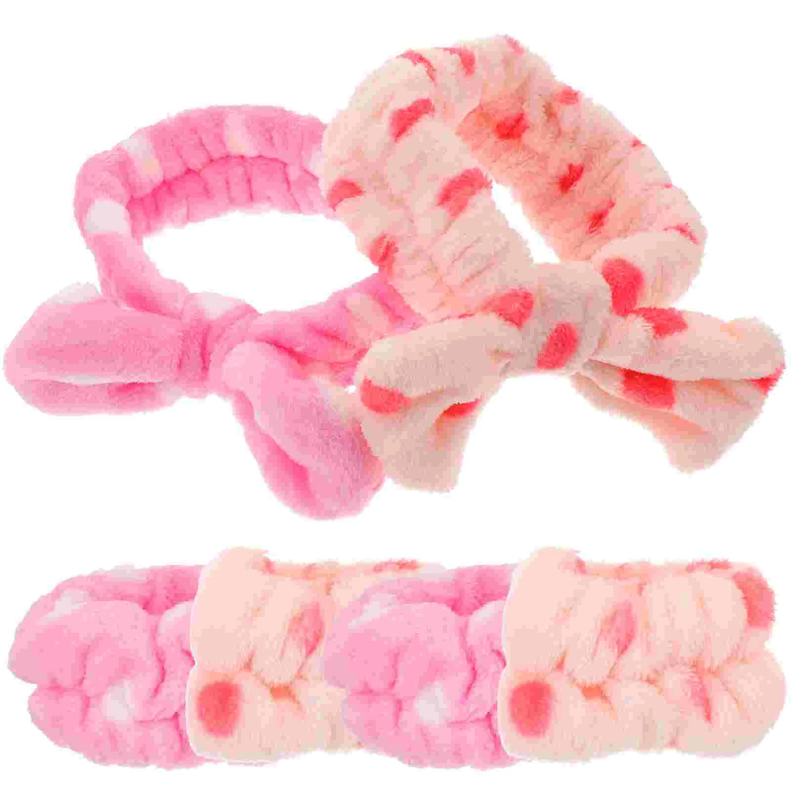 2 Sets Bow Face Wash Headband Skincare Headband Water Absorbing Wristband Wrist Towels
2 Sets Bow Face Wash Headband Skincare Headband Water Absorbing Wristband Wrist Towels