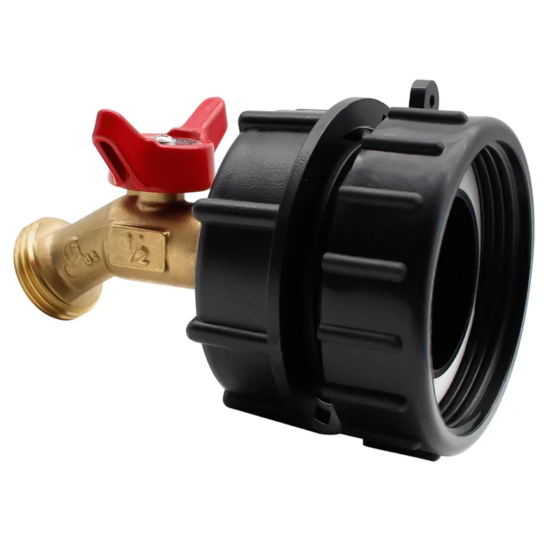 IBC Tote Fitting,275-330 Gallon IBC Tote Tank Adapter Fine Thread Tote Valve,Lead-Free Brass Hose Faucet Valve Tool
IBC Tote Fitting,275-330 Gallon IBC Tote Tank Adapter Fine Thread Tote Valve,Lead-Free Brass Hose Faucet Valve Tool