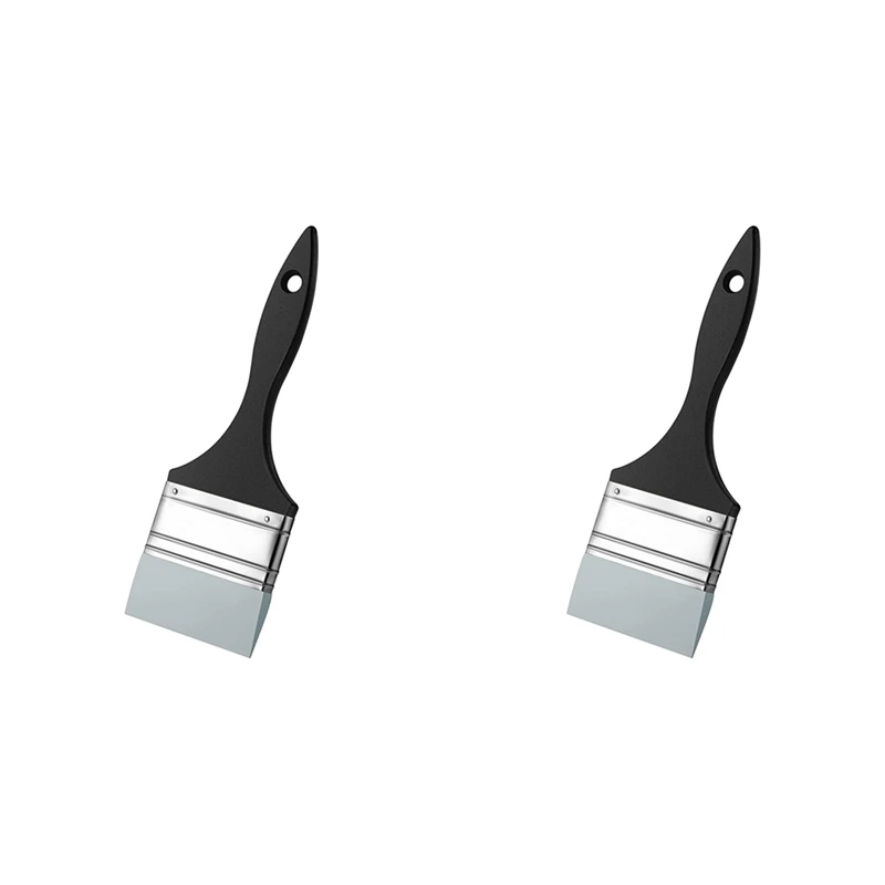 2X Silicone Color Shaper Brush Wide Firm Flat Paint Brush Flexible Acrylic And Water Based Painting Tool, 3 Inches
2X Silicone Color Shaper Brush Wide Firm Flat Paint Brush Flexible Acrylic And Water Based Painting Tool, 3 Inches