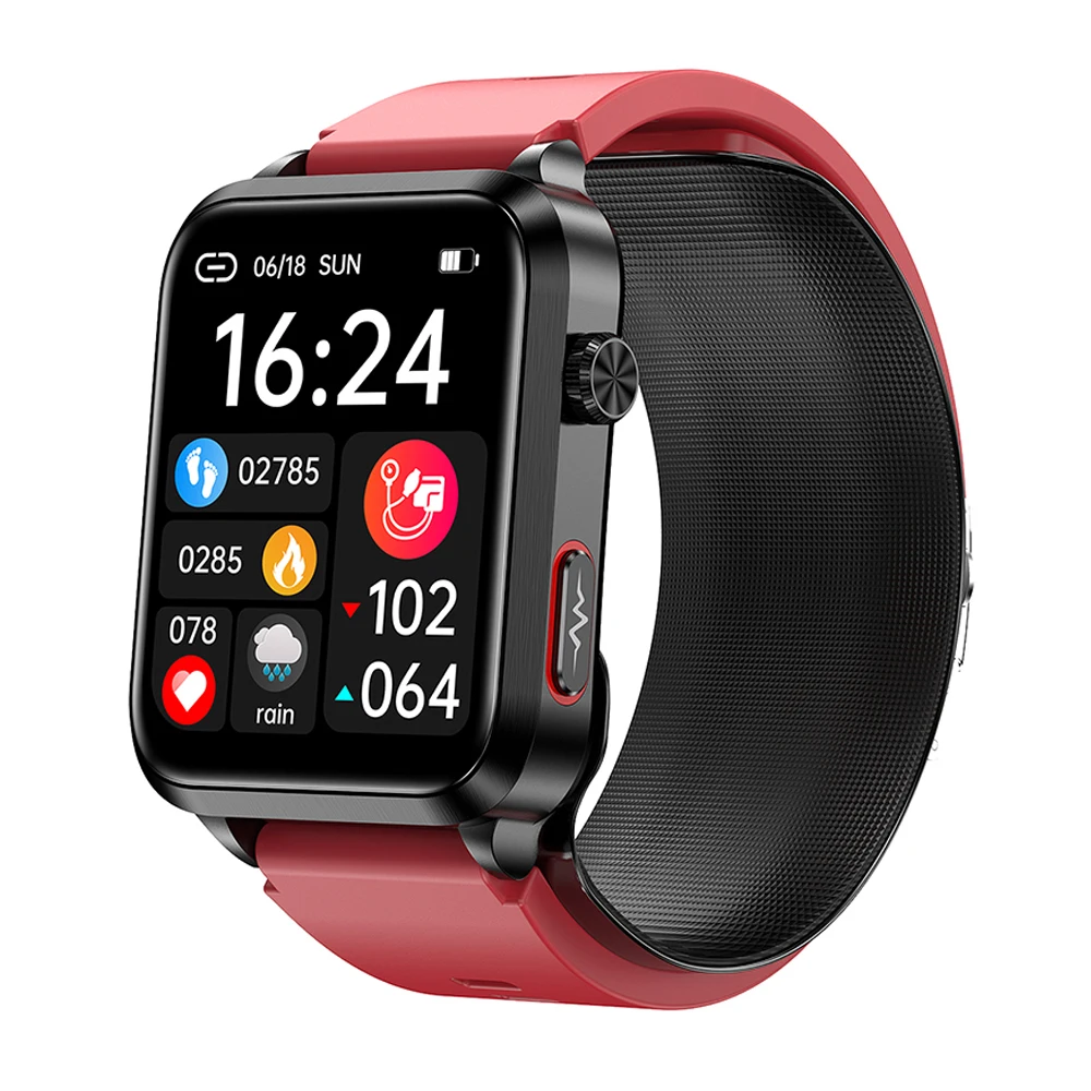 Air Pump+Airbag True Blood Pressure ECG+PPG Smart Watch Men Blood Glucose Heart Rate Temperature Health Fitness Smartwatch Women
Air Pump+Airbag True Blood Pressure ECG+PPG Smart Watch Men Blood Glucose Heart Rate Temperature Health Fitness Smartwatch Women