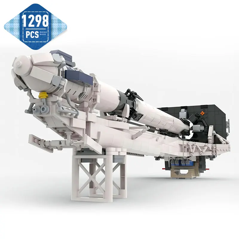 Moc High-tech Rocket Falconed 9 with Launch Tower 1:110 Scale Building Blocks Set Transporter Erectored Model Bricks Toys Gifts
Moc High-tech Rocket Falconed 9 with Launch Tower 1:110 Scale Building Blocks Set Transporter Erectored Model Bricks Toys Gifts