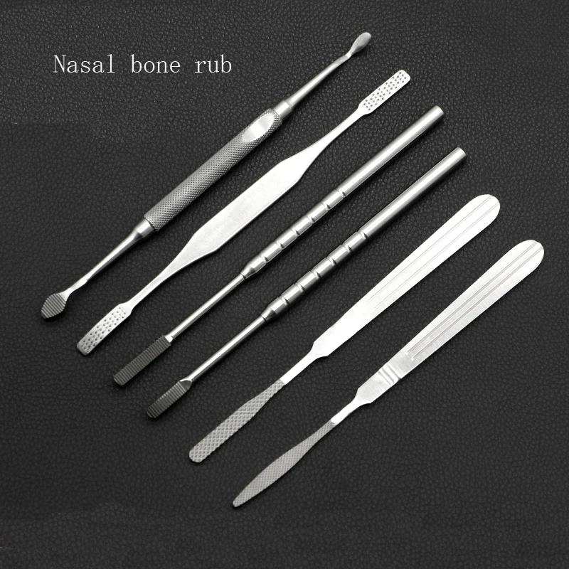 Stainless steel nose bone Rub Cosmetic plastic nose tool Nose correction straight inner and outer arc bone rub file
Stainless steel nose bone Rub Cosmetic plastic nose tool Nose correction straight inner and outer arc bone rub file