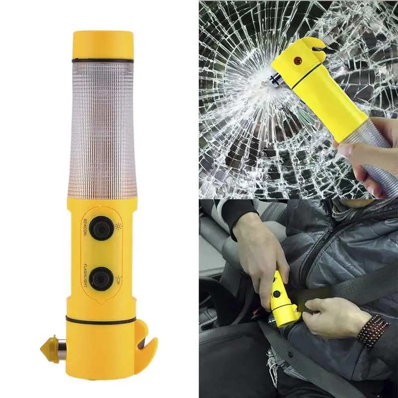 Car Window Breaker Safety Belt Cutter | 4in1 Flashlight LED Signal Light | Emergency Escape Hammer Self-Rescue Tool
Car Window Breaker Safety Belt Cutter | 4in1 Flashlight LED Signal Light | Emergency Escape Hammer Self-Rescue Tool