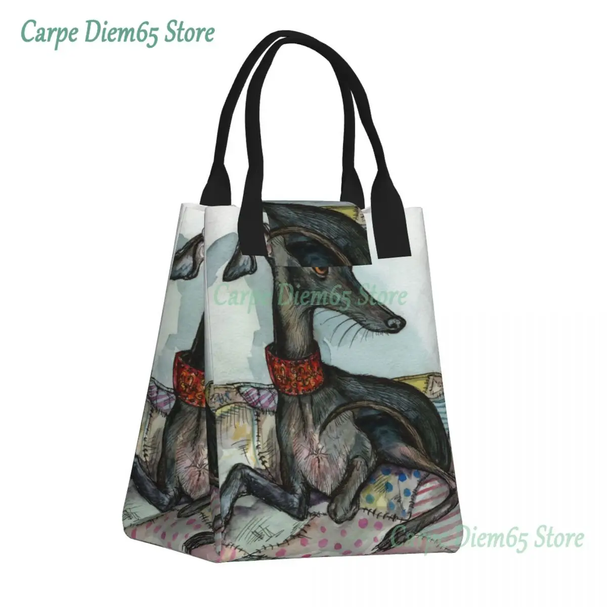 Greyhound Whippet Dog Thermal Insulated Lunch Bags Women Portable Lunch Tote for Outdoor Picnic Storage Food Bento Box
Greyhound Whippet Dog Thermal Insulated Lunch Bags Women Portable Lunch Tote for Outdoor Picnic Storage Food Bento Box