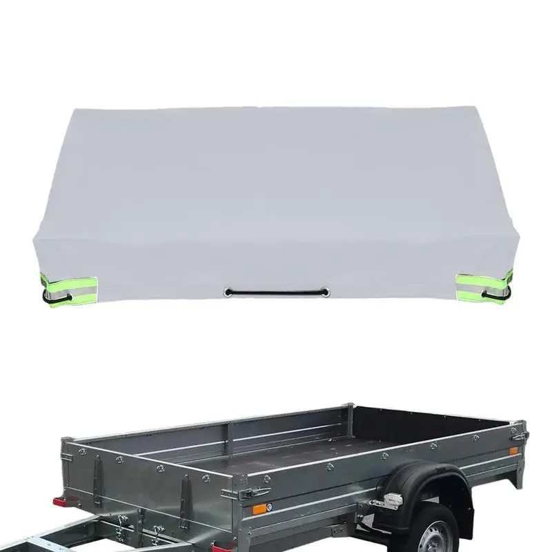 

Trailer Tarpaulin RV Camping Trailer Weatherproof And Frost-Resistant Cover Camping RV Cover For Travel Trailer Car Trailer And