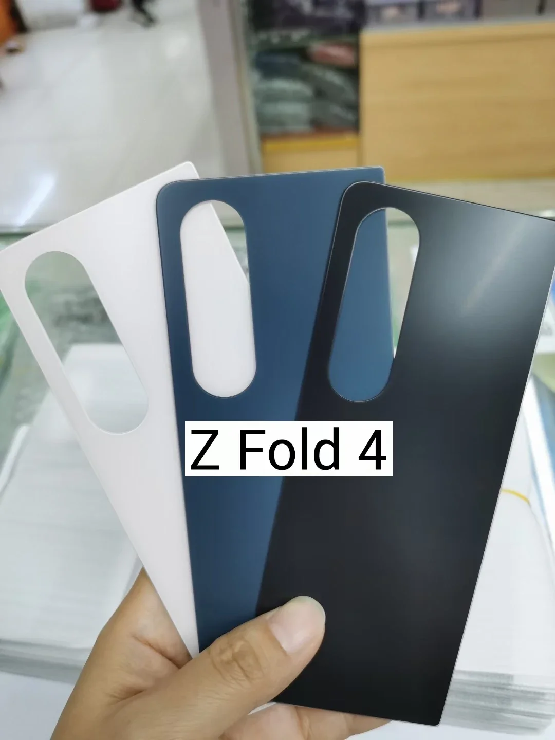 

For Samsung Galaxy Z Fold 4 F936 Battery Cover Back Glass Panel Rear Door Housing Case With Camera Frame Lens Replace
