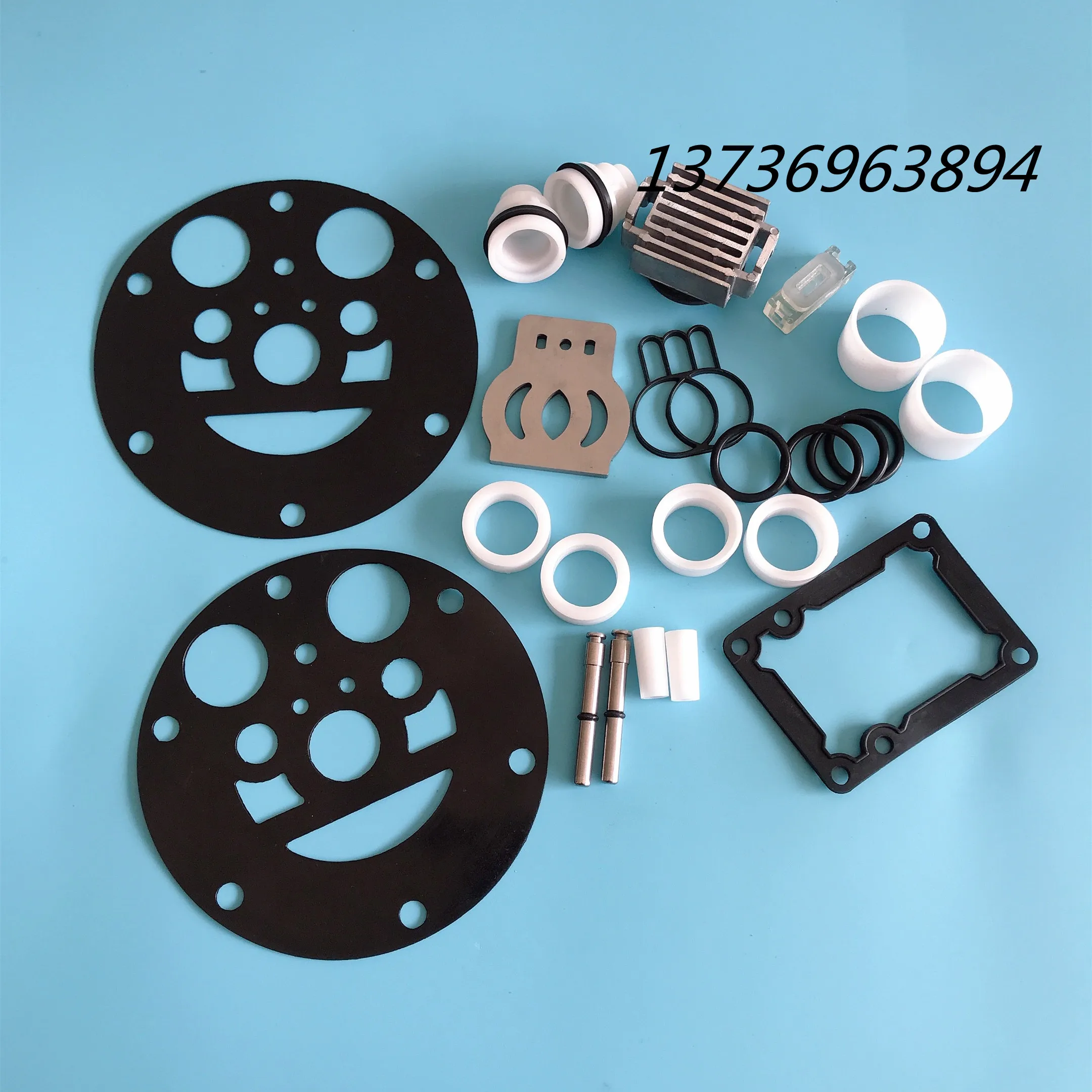 

QBY/QBK-25/40/50/65/80/100 Pneumatic Diaphragm Pump Parts Repair Spare Parts Kit Slider Piston