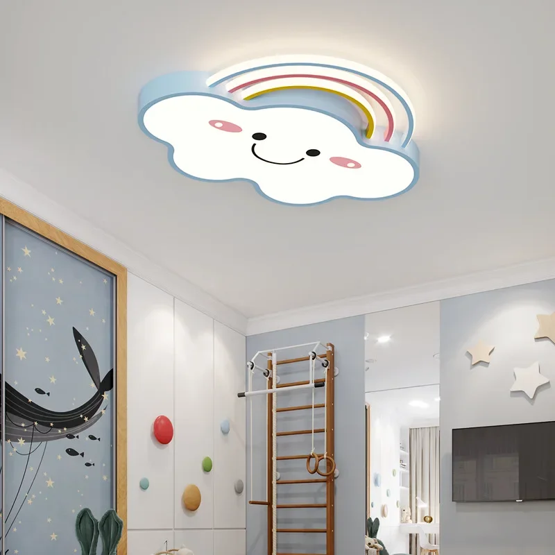 

Modern Cloud Ceiling Lamp for Bedroom Decoration Flush Mounted Led Ceiling Light Home Kindergarten Children's Room Kids Lighting