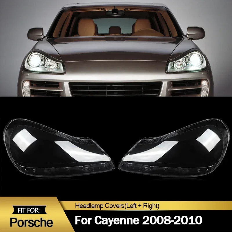 Чехол для передних фар Porsche Cayenne L + R, сменный Прозрачный чехол для фар 2008-2010, абажур
Чехол для передних фар Porsche Cayenne L + R, сменный Прозрачный чехол для фар 2008-2010, абажур