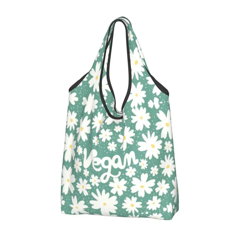 Cute 100 Vegan Shopping Tote Portable Vegetarian Life Groceries Shopper Shoulder Bag
Cute 100 Vegan Shopping Tote Portable Vegetarian Life Groceries Shopper Shoulder Bag