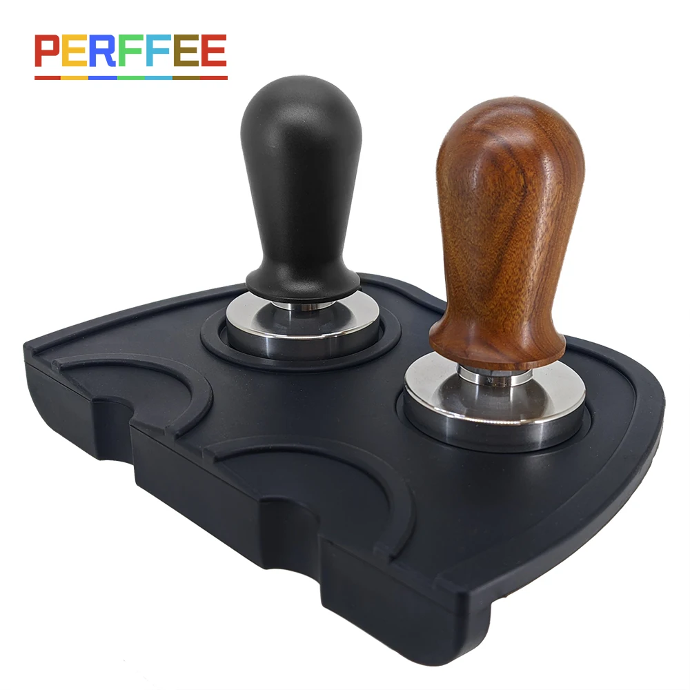 Coffee Tamper with Coffee Tamper Mat Espresso Coffee Tamper Spring Tamper Powder Hammer Anti-skid Tamping Mat Coffee Mat
Coffee Tamper with Coffee Tamper Mat Espresso Coffee Tamper Spring Tamper Powder Hammer Anti-skid Tamping Mat Coffee Mat