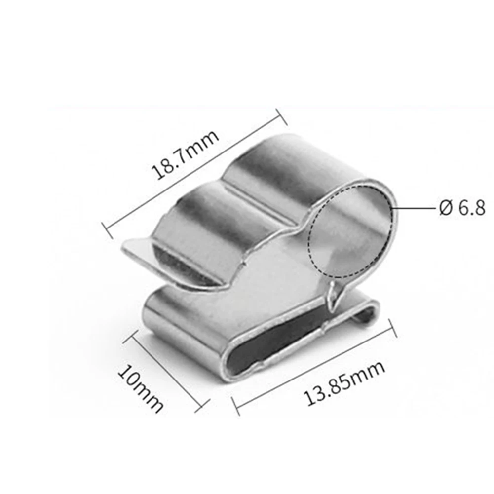 20/50pcs Stainless Steel Solar Panel Cable Clips For 2x6mm Solar Photovoltaic Cable Clips Frame Wire PV Cable Clips Rack
20/50pcs Stainless Steel Solar Panel Cable Clips For 2x6mm Solar Photovoltaic Cable Clips Frame Wire PV Cable Clips Rack