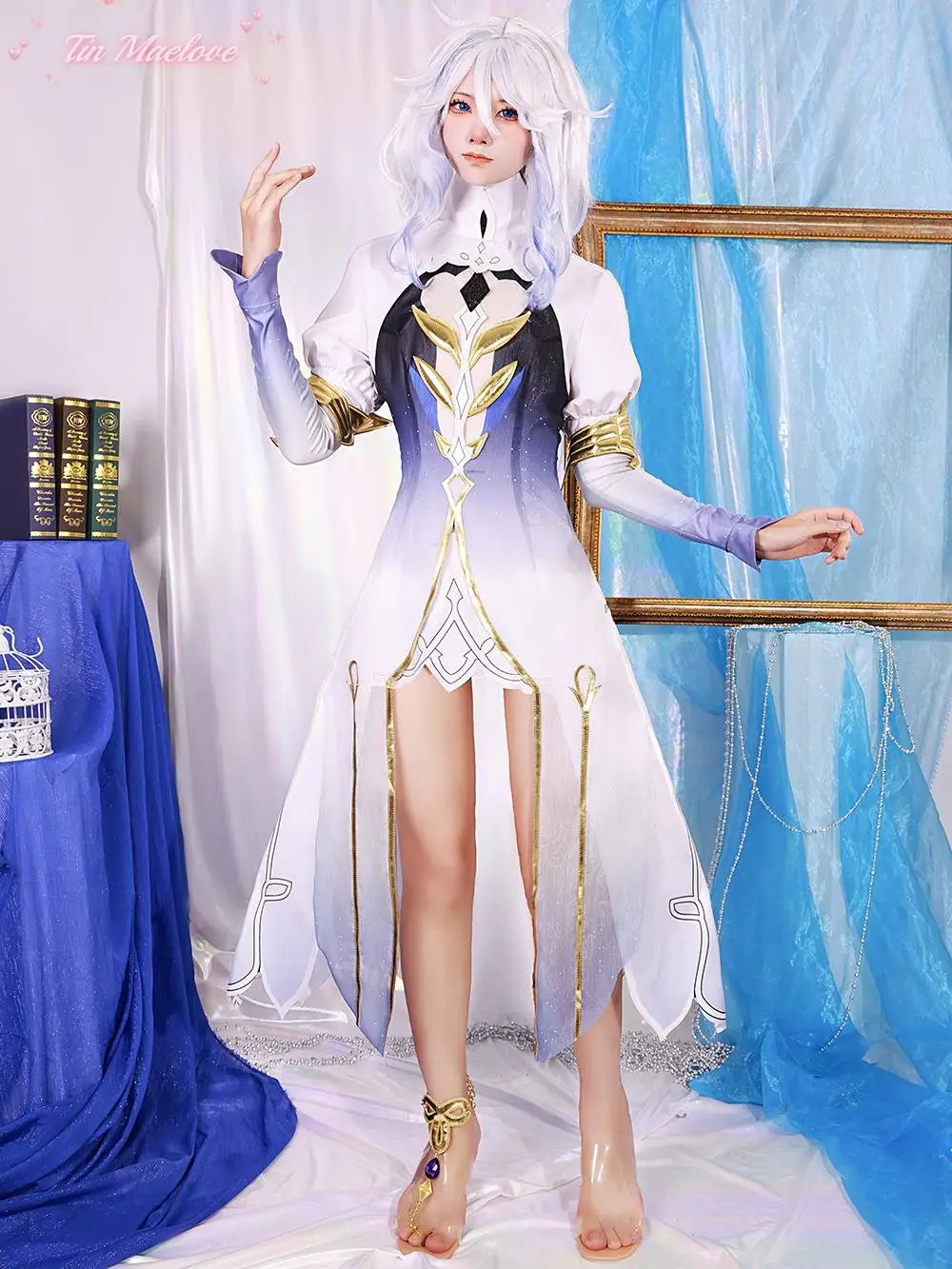Furina Cosplay Costume Game Genshin Impact Fontaine Focalors God Cosplay Women Costume Full Set Focalors Wig
Furina Cosplay Costume Game Genshin Impact Fontaine Focalors God Cosplay Women Costume Full Set Focalors Wig
