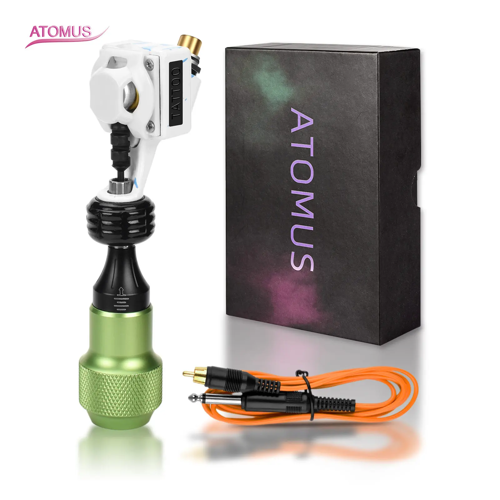 ATOMUS Tattoo Pen Rotary Tattoo Grip Gun Machine Strong Quiet Motor Tattoo Cartridge Needles Tattooist Body Art Permanent Makeup
ATOMUS Tattoo Pen Rotary Tattoo Grip Gun Machine Strong Quiet Motor Tattoo Cartridge Needles Tattooist Body Art Permanent Makeup