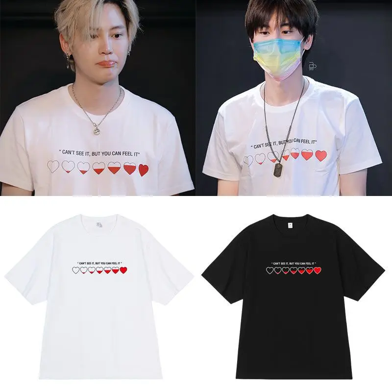 2023 Thai Drama Until We Meet Again Same Style Casual Loose Student Short-sleeved T-shirt Boyfried Couple Gift BL Cp Fans
2023 Thai Drama Until We Meet Again Same Style Casual Loose Student Short-sleeved T-shirt Boyfried Couple Gift BL Cp Fans