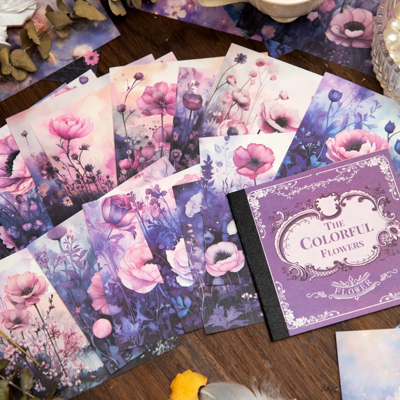 30 Pcs/ Pack Large size Colorful flowers Material paper Vintage Journal Decoration Material DIY Decorative scrapbook supplies
30 Pcs/ Pack Large size Colorful flowers Material paper Vintage Journal Decoration Material DIY Decorative scrapbook supplies