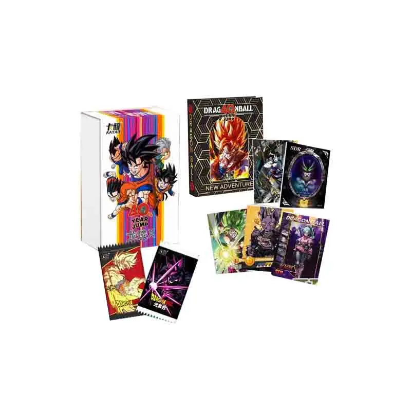 Dragon Ball Collection Cards Booster Box 40th Year Jump Rare Anime Table Playing Game Board Cards
Dragon Ball Collection Cards Booster Box 40th Year Jump Rare Anime Table Playing Game Board Cards