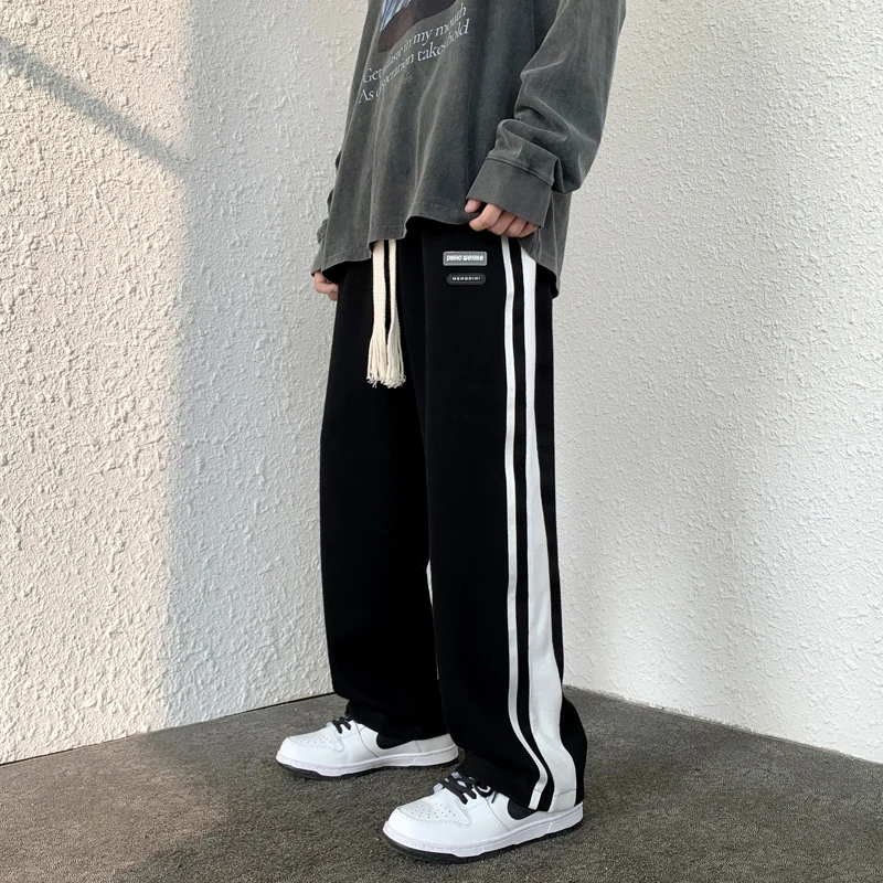 Spring Men Side Striped Jogger Harem Pant Hip Hop Cargo Pants Harajuku 2024 Streetwear Sweatpants Casual Fashion Track Trousers
Spring Men Side Striped Jogger Harem Pant Hip Hop Cargo Pants Harajuku 2024 Streetwear Sweatpants Casual Fashion Track Trousers