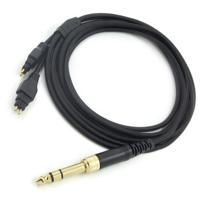 Earphone Cable for Sennheiser-HD580 HD600 HD650 HD660S Cable Repair Replacement Headset Accessories K1KF Earphone Cable for Sennheiser-HD580 HD600 HD650 HD660S Cable Repair Replacement Headset Accessories K1KF