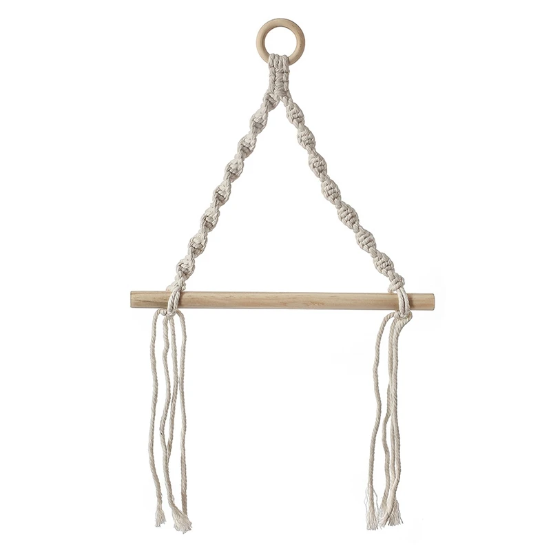 Nordic Wall Hangs Wooden Stick Bedroom Sitting Room Adornment To Braid By Hand Home Decoration Paper Towel Holder
Nordic Wall Hangs Wooden Stick Bedroom Sitting Room Adornment To Braid By Hand Home Decoration Paper Towel Holder