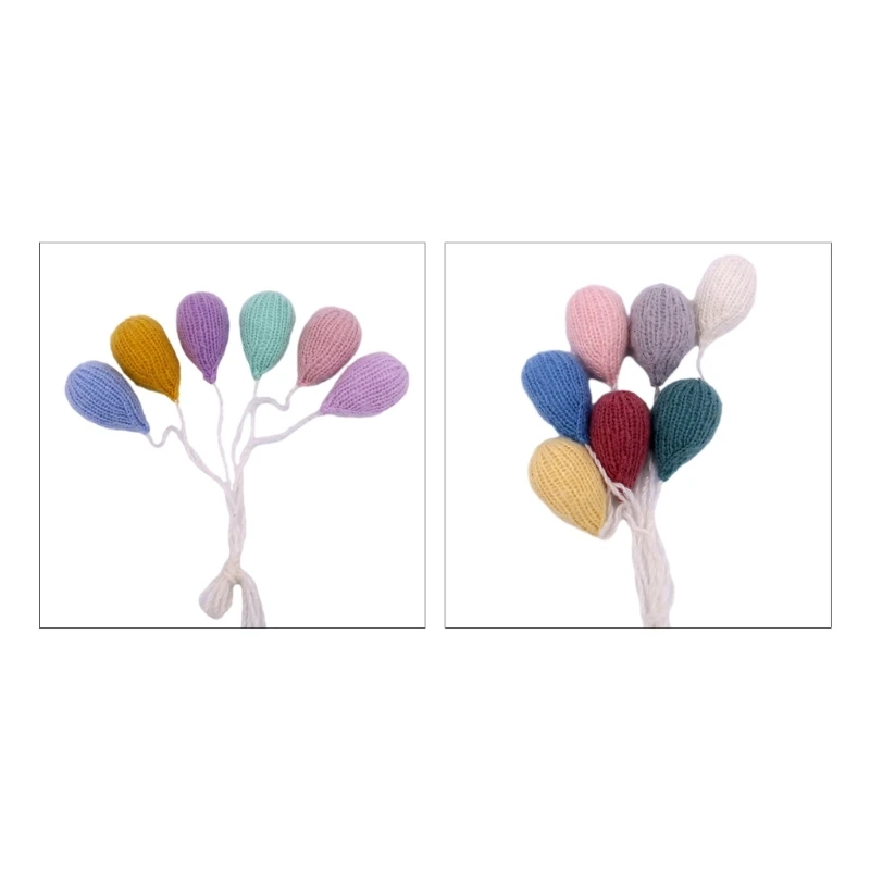 77HD Newborn Photography Props Colorful Knitted Balloon Set Baby Photoshooting Props DIY Photo Backdrop Decors Shower Gift
77HD Newborn Photography Props Colorful Knitted Balloon Set Baby Photoshooting Props DIY Photo Backdrop Decors Shower Gift