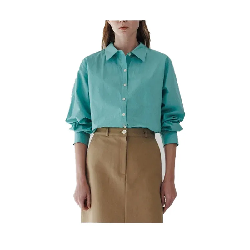 VII Cotton Long Sleeve Shirt Fashion Woman Blouse 2024 Elegant Youth Cheap Women's Clothing And Free Shipping Offers Promotion
VII Cotton Long Sleeve Shirt Fashion Woman Blouse 2024 Elegant Youth Cheap Women's Clothing And Free Shipping Offers Promotion