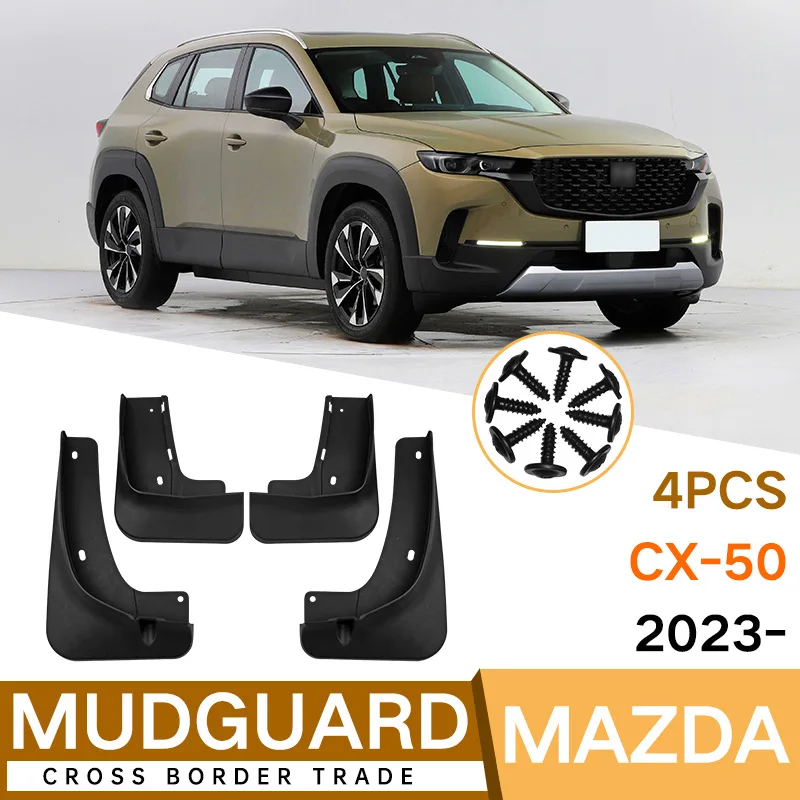 MudFlaps FOR mazda CX-50 2023 Car Splash Guards Fender Set Parts Front Rear Mud Flaps Automotive Accessories
MudFlaps FOR mazda CX-50 2023 Car Splash Guards Fender Set Parts Front Rear Mud Flaps Automotive Accessories