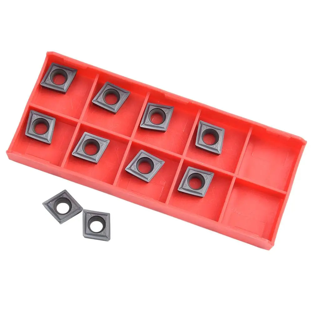 10pcs ISCAR CCMT3-1 SM CCMT09T304-SM IC907 Carbirde Inserts Lathe Machine CNC Blade Milling Turning Mechanical Workshop Tools
10pcs ISCAR CCMT3-1 SM CCMT09T304-SM IC907 Carbirde Inserts Lathe Machine CNC Blade Milling Turning Mechanical Workshop Tools
