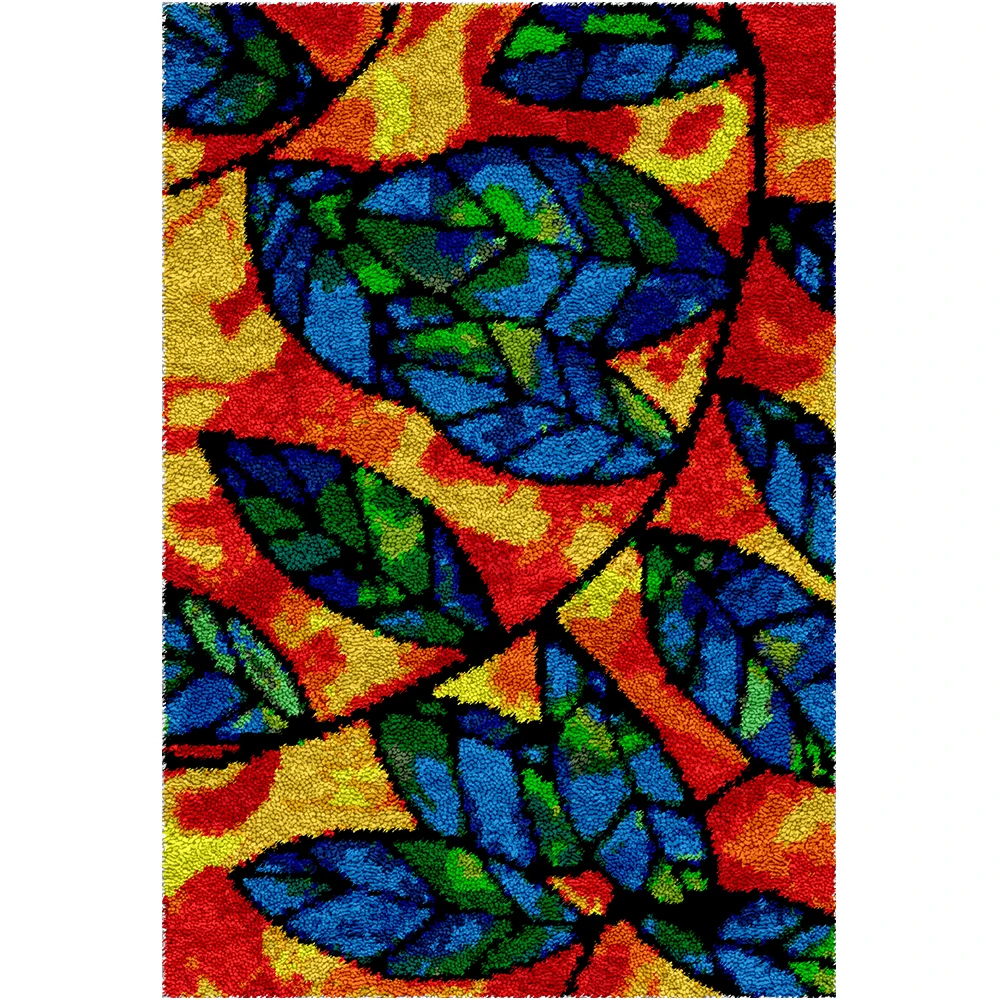Latch Hook Rug Kits Leaf DIY Crochet Yarn Rugs Hooking Craft Kit with Color Pre-printed Pattern Design for Adults Kids
Latch Hook Rug Kits Leaf DIY Crochet Yarn Rugs Hooking Craft Kit with Color Pre-printed Pattern Design for Adults Kids