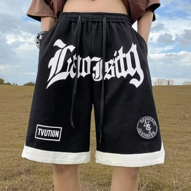 Summer Men's Sports Shorts Korean High Street Hip-hop Red Shorts Streetwear Pants Casual Men's Clothing Basketball Shorts New
Summer Men's Sports Shorts Korean High Street Hip-hop Red Shorts Streetwear Pants Casual Men's Clothing Basketball Shorts New