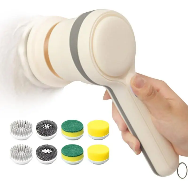 Household Cleaning Brushes Multifunctional cleaner Electric Spin Scrubber Adjustable Speeds Handheld brush for cleaning Floor
Household Cleaning Brushes Multifunctional cleaner Electric Spin Scrubber Adjustable Speeds Handheld brush for cleaning Floor