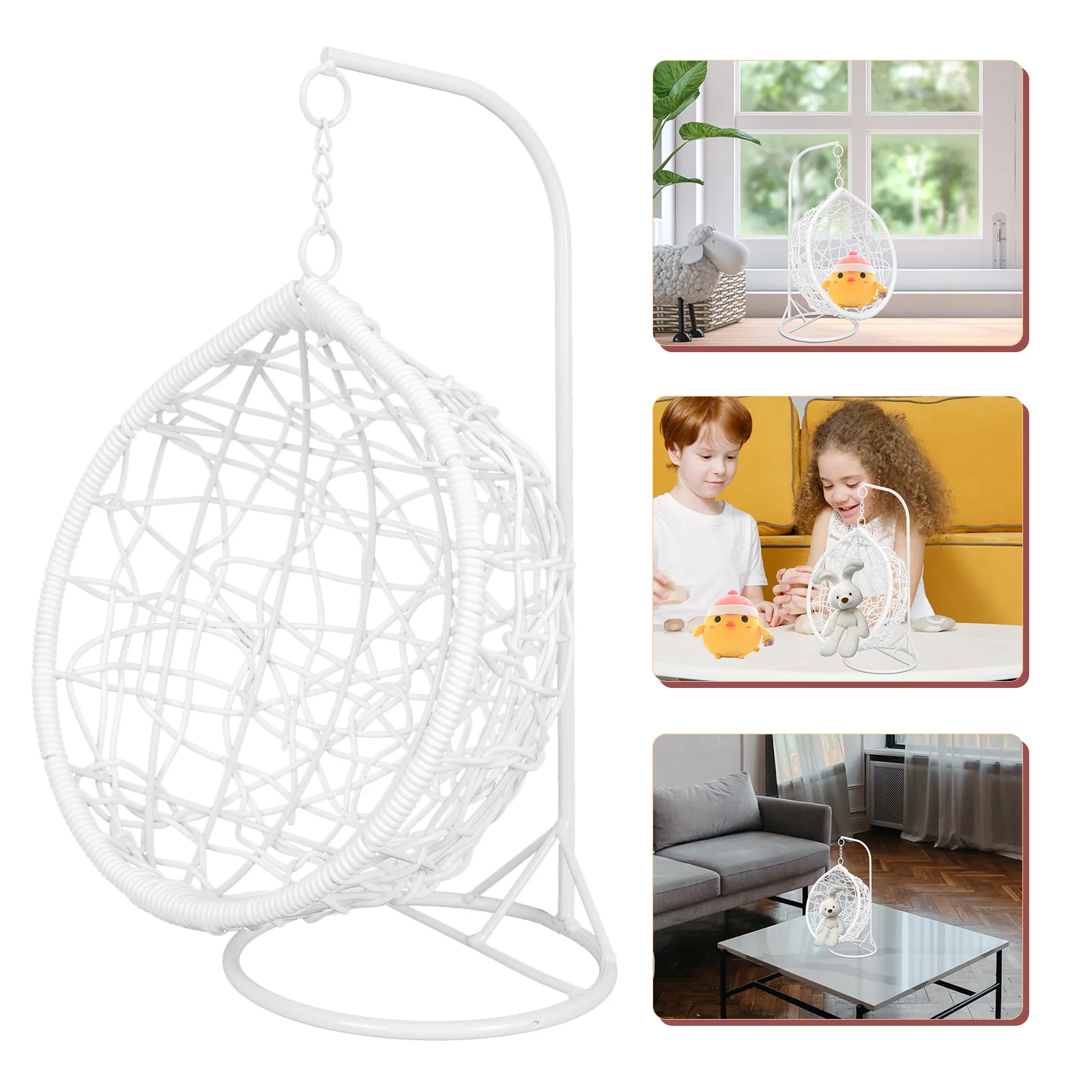 Mini Hanging Basket Autumn Arm Chair Furniture for Dollhouse Multi-function Swing The
Mini Hanging Basket Autumn Arm Chair Furniture for Dollhouse Multi-function Swing The
