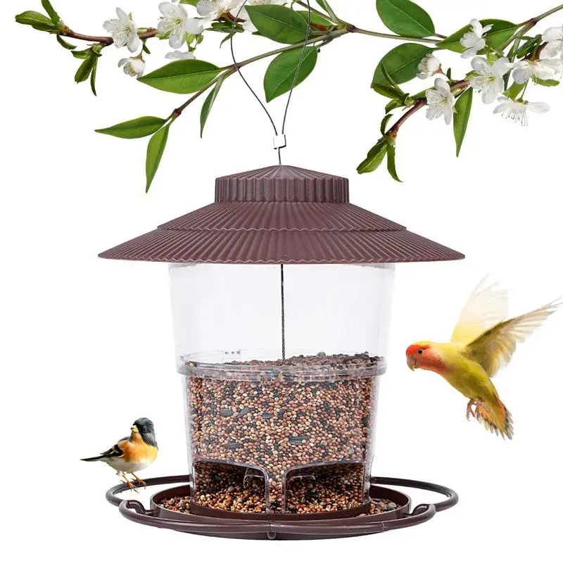 Bird Feeders For Outdoors Yard Weather Resistant Wild Bird Feeder durable Waterproof Cardinals Garden Lantern Bird Supplies
Bird Feeders For Outdoors Yard Weather Resistant Wild Bird Feeder durable Waterproof Cardinals Garden Lantern Bird Supplies