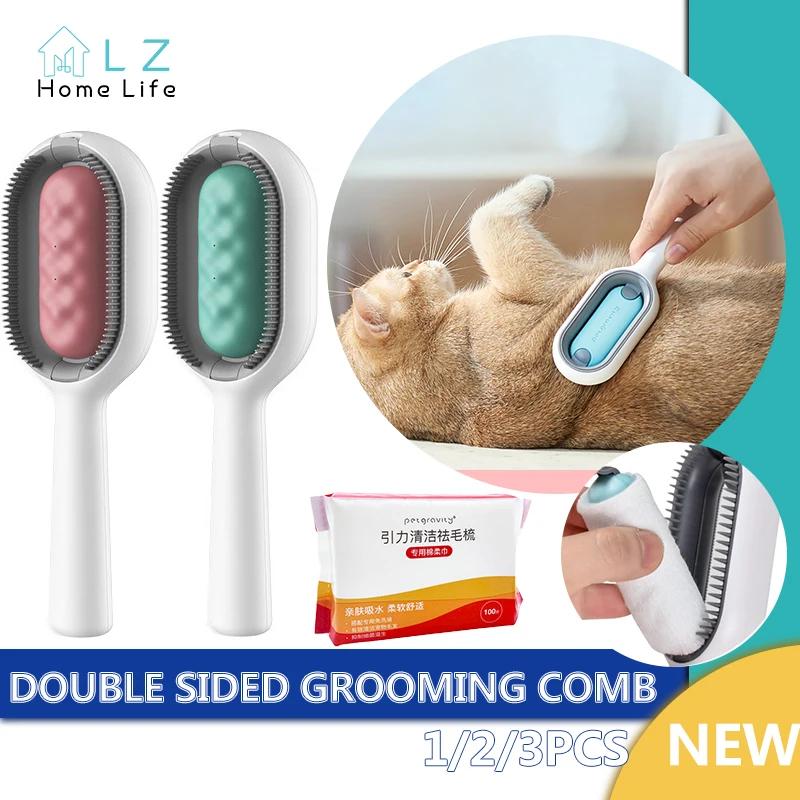 Double Sided Hair Removal Brushes Cat Hair Comb Pet Knot Remover Pet Hair Cleaning Grooming Knot Tool Pet Hair Removal Comb
Double Sided Hair Removal Brushes Cat Hair Comb Pet Knot Remover Pet Hair Cleaning Grooming Knot Tool Pet Hair Removal Comb