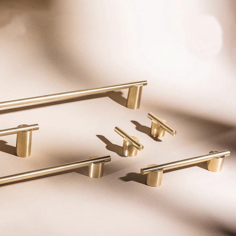 Unique Design / Gold Solid Brass Knob T Bar Handles Longer Drawer Pulls Kitchen Cabinet Handles Furniture Hardware
Unique Design / Gold Solid Brass Knob T Bar Handles Longer Drawer Pulls Kitchen Cabinet Handles Furniture Hardware